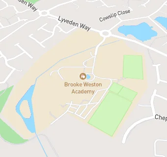 map for Brooke Weston Academy