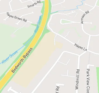 map for Exhall Junior School