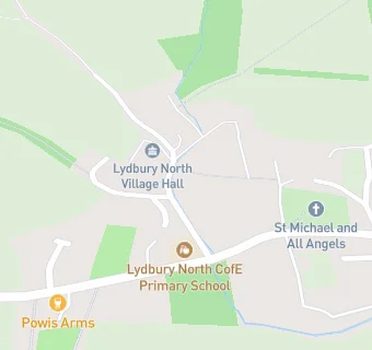 map for Lydbury North C Of E Primary School