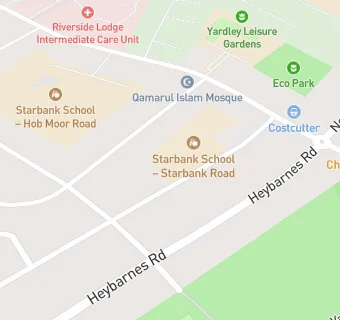 map for Starbank School