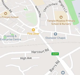 map for HRC Newsagents