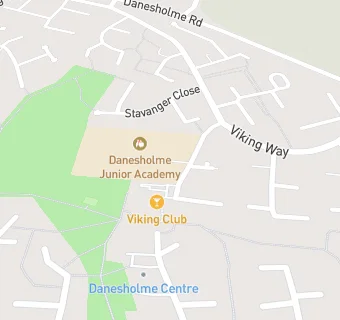 map for Danesholme Infant School