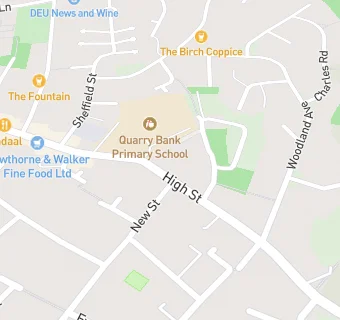 map for Shire Services, Quarry Bank Primary School