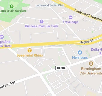 map for W M Morrisons Plc Supermarket