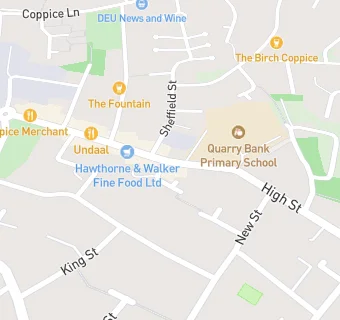 map for Quarry Bank Medical Centre