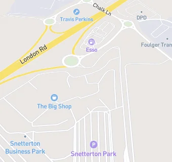 map for Starbucks Snetterton