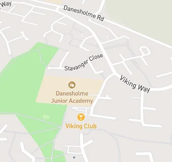 map for Danesholme Junior Academy