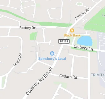 map for Sainsbury's