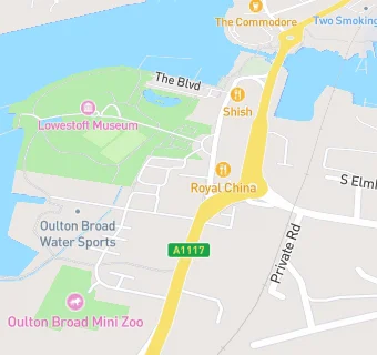 map for The Quays