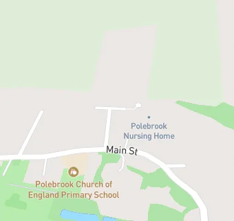 map for Polebrook Nursing Home