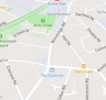 map for Hill & Cakemore Liberal Club