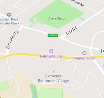 map for Belmont Hotel