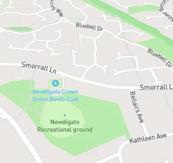 map for Newdigate Colliery & District Sports & Social Club