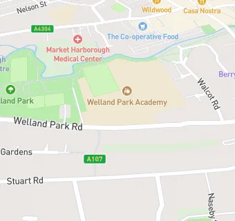 map for Welland Park Academy/Soccer Coaching Ltd