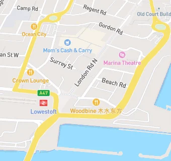 map for Costa Coffee