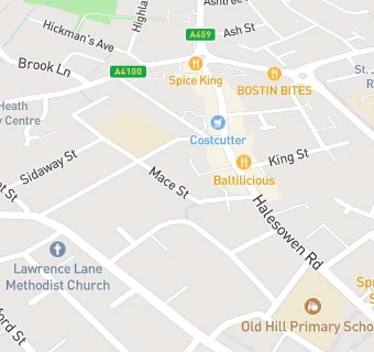 map for Your Health Partnership - Mace Street Clinic