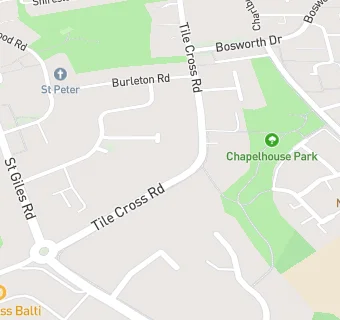 map for Church Road Surgery