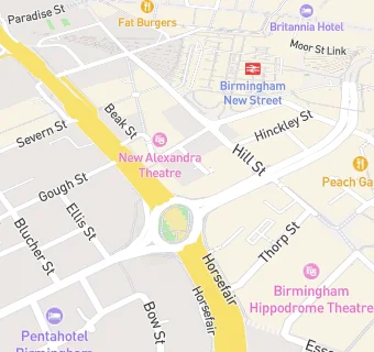 map for Radisson Blu Hotel