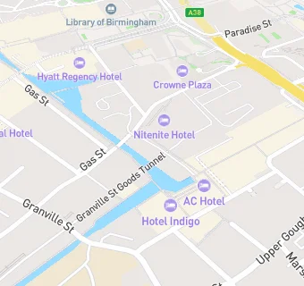 map for Premier Travel Inn