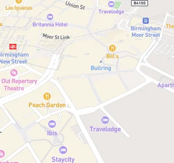 map for Birmingham Natural Health