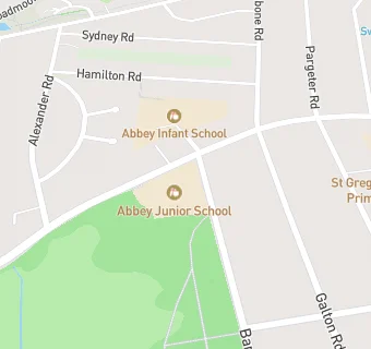 map for Abbey Junior School