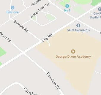 map for George Dixon Academy