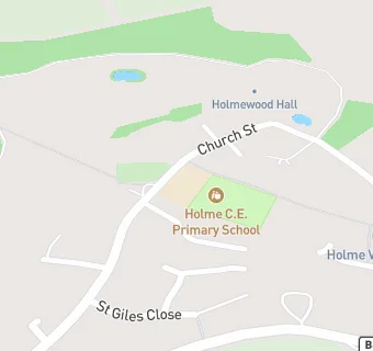 map for Holme CofE Primary School