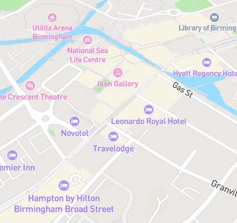 map for J D Wetherspoon