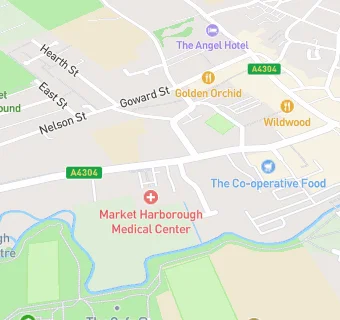 map for The Co-operative Pharmacy