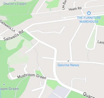 map for Dudley Wood Surgery