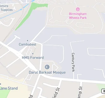 map for Darul Barakaat Mosque Ahmadiyya Musl