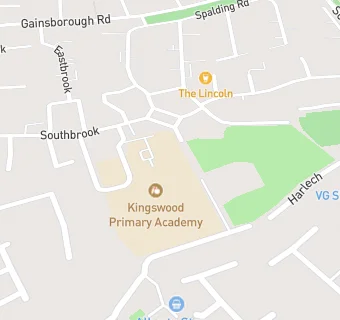 map for Kingswood Primary Academy