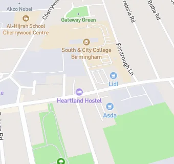 map for South & City College