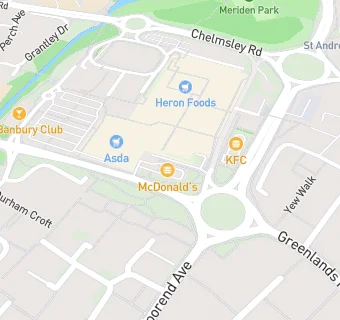 map for McDonalds