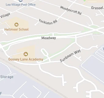 map for Gossey Lane Junior And Infant School