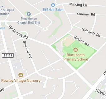 map for Blackheath Primary School