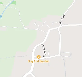 map for Dog And Gun Inn