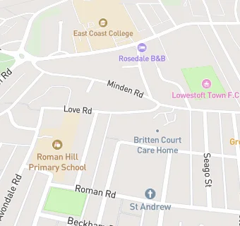 map for Britten Court