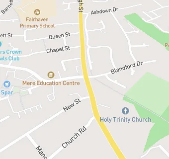 map for Wordsley Dental Practice 