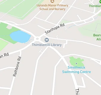 map for Thimblemill Stores