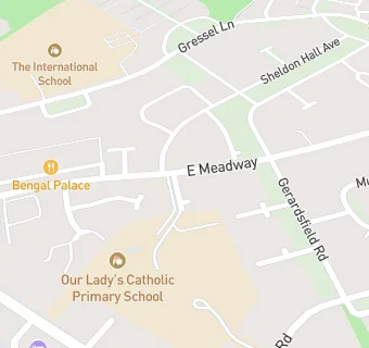 map for Our Ladys Rc Junior And Infant School