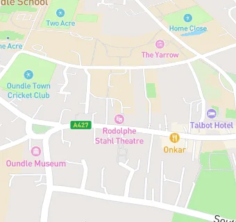 map for Oundle House Dental Practice