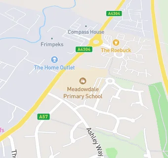 map for Meadowdale Primary School