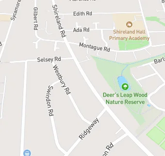 map for Edgbaston Day Nursery Ltd