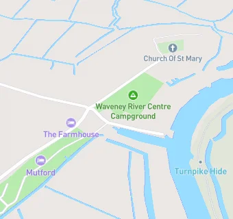 map for The Waveney Inn