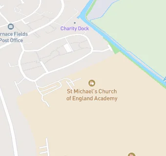 map for St Michael's Church of England Academy