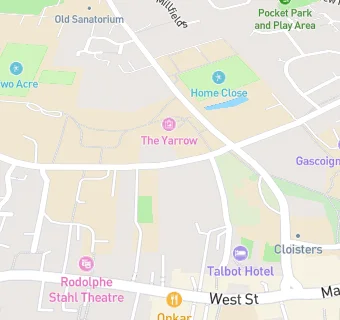 map for 2 Acre Suite At Oundle School