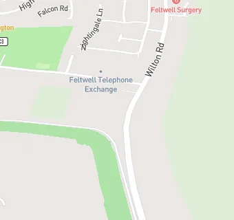 map for Feltwell Surgery