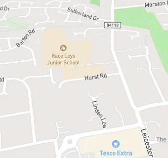 map for St Margaret's Special School