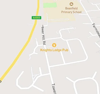 map for Knights Lodge Public House